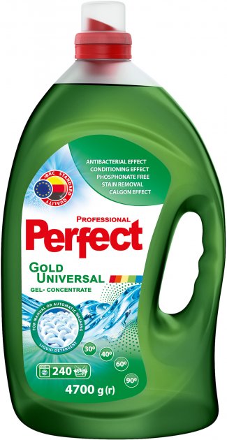 Гель для прання PERFECT Gold Universal 4,5л